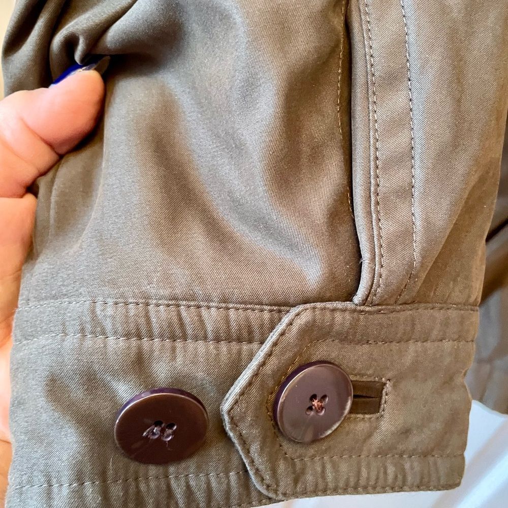 Oak Hill Men's Olive Green Faux Ultra Suede Jacket Size 2XL - Picture 5 of 11